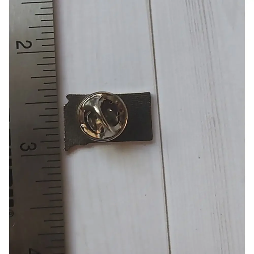 Mt Rushmore South Dakota Shaped State Pin for Hat, Lapel, Jacket or Backpack
